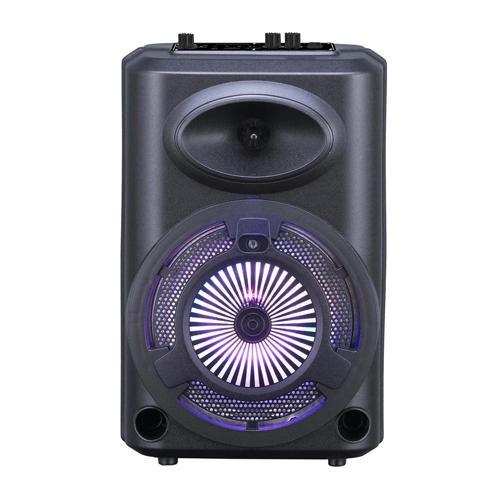 GD-903 Dijital LED Göstergeli FM Radyolu Mikrofonlu RGB TWS 8 inç Stereo Bass Kablosuz Karaoke