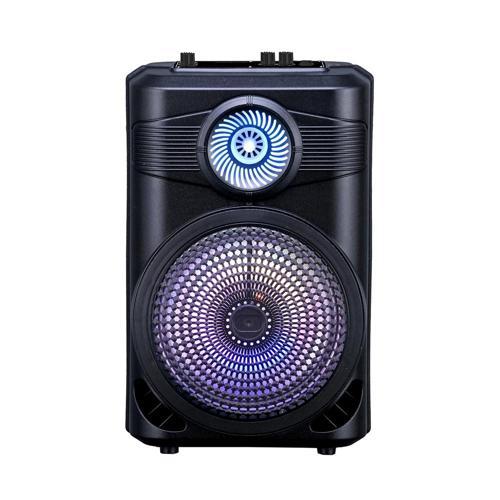 GD-904 Dijital LED Göstergeli FM Radyolu Mikrofonlu RGB TWS 8 inç Stereo Bass Kablosuz Karaoke