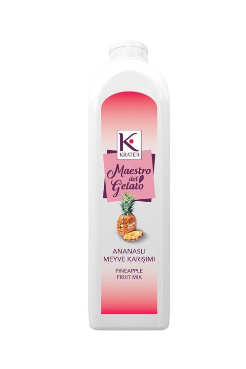 Maestro Del Gelato Ananas Meyveli Karışım Püre Mix 1 Lt