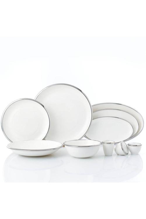 Collection 60 Parça Platin Yemek Takımı A8057