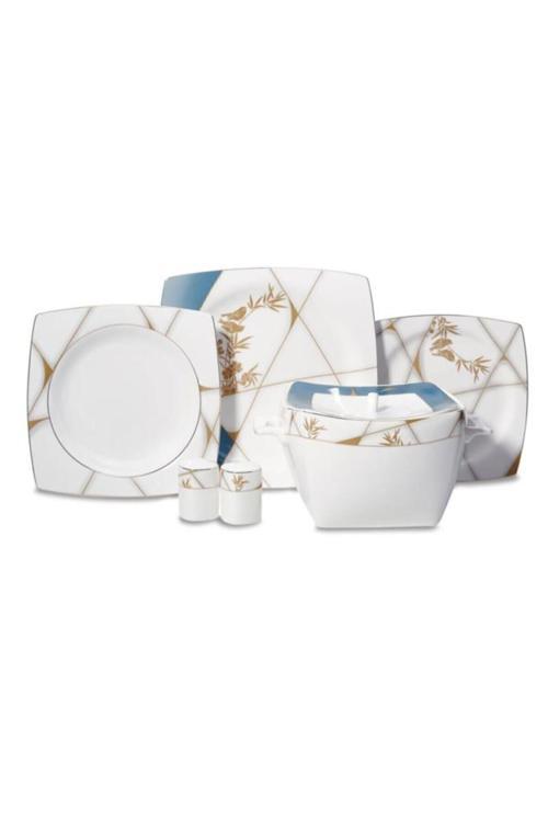 60 Parça A8454 Bone Selection Kare Yemek Takımı