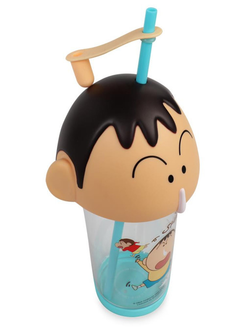 Crayon Shinchan Tritan Pipetli Matara 500 ml - MaviStandart