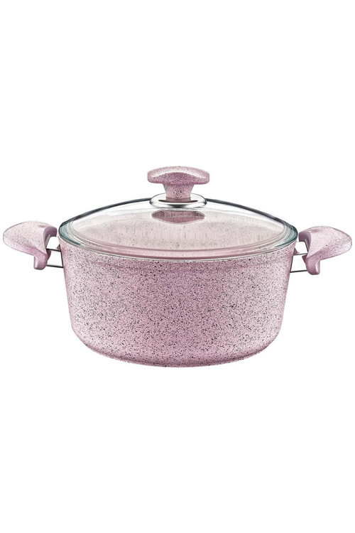 Granit 22 X 11,5 Cm Derin Tencere 3110 Pembe
