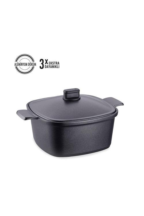 A2583 Casterra Kare Döküm Tencere 28X28X12,5 Cm