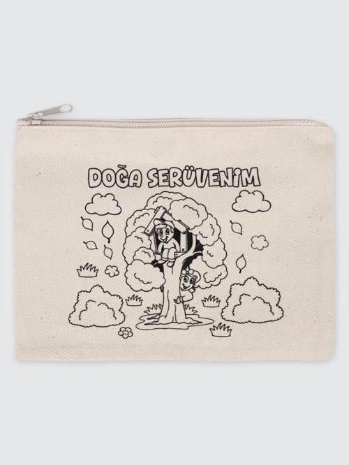 Bagg Eğlenceli Aktiviteler Baskılı Boyama Cüzdanları 10 Adet - StandartStandart