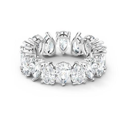 5572826 Swarovski Yüzük Vıttore-Rıng Pear Czwh-Rhs 60