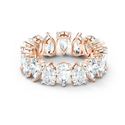 5586162 Swarovski Yüzük Vıttore-Rıng Pear Czwh-Ros 2 60