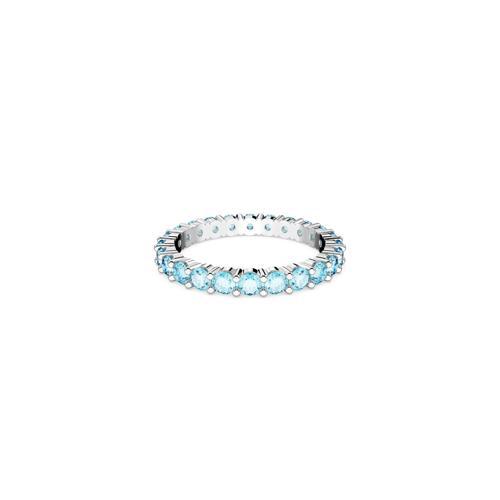 5658672 Swarovski Yüzük Matrix:Ring Aqua Blu/Rhs 50