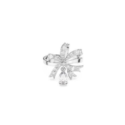 5647723 Swarovski Yüzük Volta:Ring S Bow Whi/Rhs 60