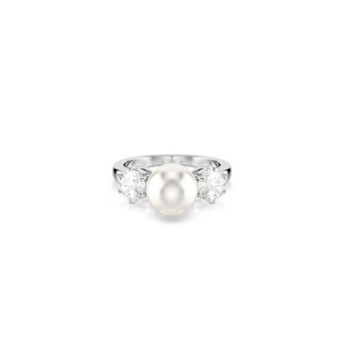 5689630 Swarovski Yüzük Matrıx:Rıng 8Mm Pearl Whıte/Rhs 55