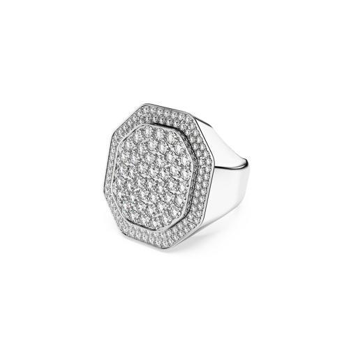 5651383 Swarovski Yüzük Dextera:Ring Signet Cre/Rhs 52