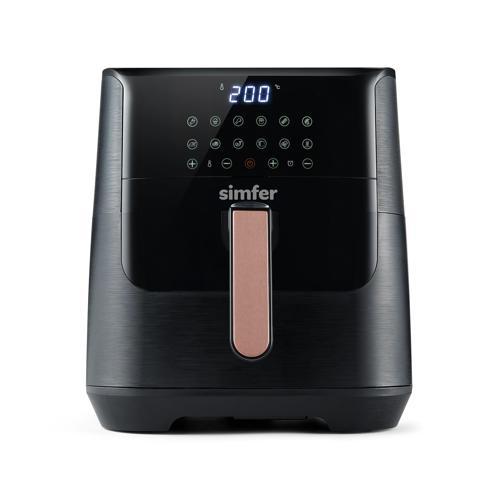 SK-6704 Air Fry Smart Siyah 8L Dijital