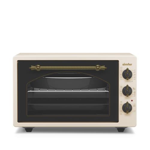 4295 Retro Bej 42 Litre Turbo Midi/Mini Fırın