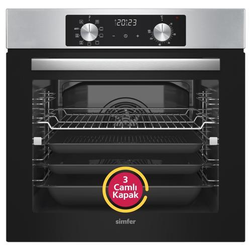 8210  Airfry Plus 10 Fonksiyon Dijital Saat Inox