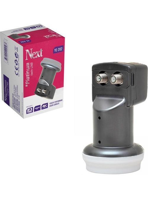 Ye-202 Platinum Twin İki Çıkışlı Lnb 0.1 dB 4k Uhd