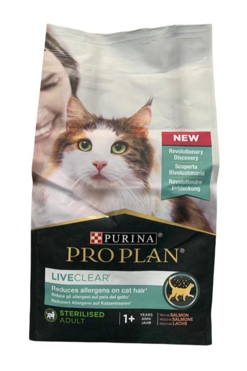 Live Clear Sterilised Kısırlaştırılmış Yetişkin Kedi Maması 1,4kg