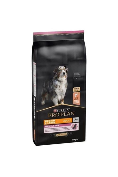 Senior Sensitive Skin 7+ Somonlu ve Pirinçli Orta ve Büyük Irk Yaşlı Köpek Maması 14kg