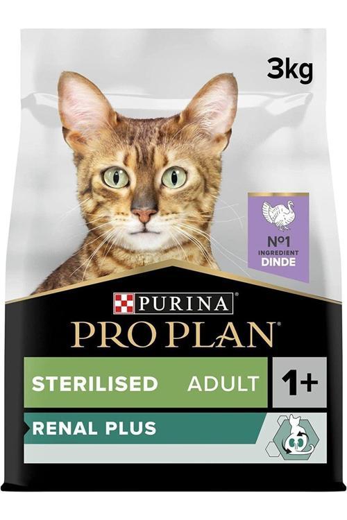 Sterilised Kisirlaştirilmiş Kediler Için Hindili Kedi Mamasi 3 Kg