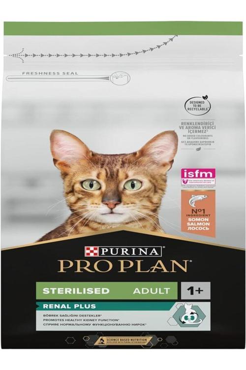 Sterilised Kısırlaştırılmış Kediler Için Somonlu Kedi Maması 3 Kg