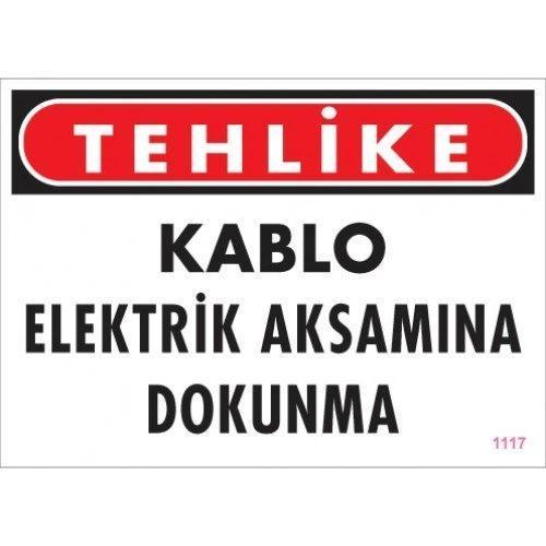 Pvc Levha "Energy Panosuna Girmek Yasaktır" 25*35 cm