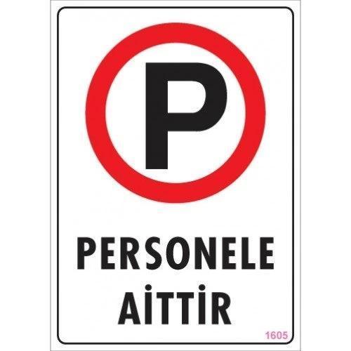 Pvc Levha "Personele Aittir" 25*35 cm