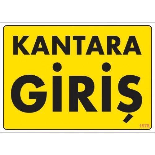 Pvc Levha "Kantara Giriş" 25*35 cm