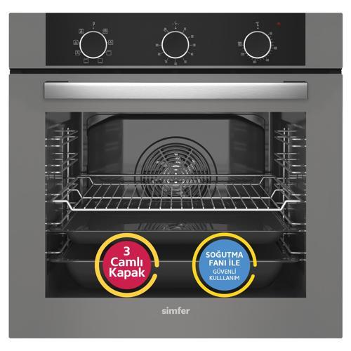 8222 Ank. QS Büyük Pop-up 9 Fonk Gri Cam Power Turbo