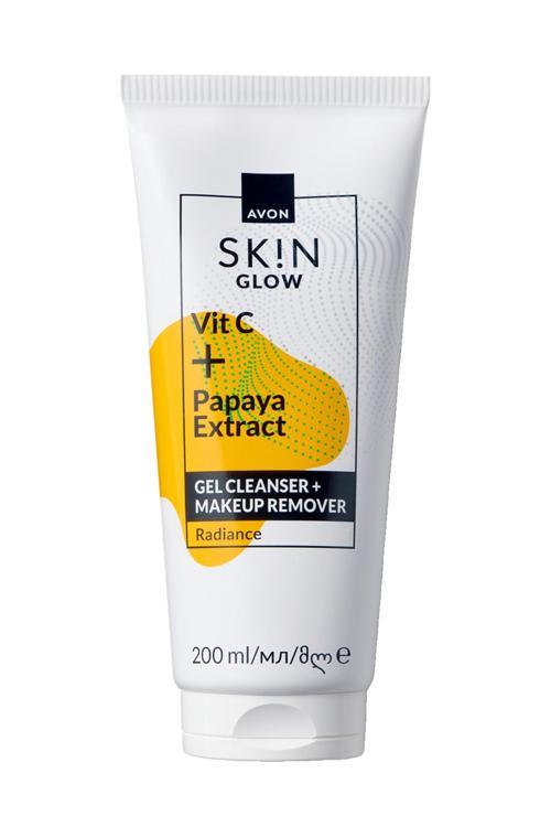 SK!N Işıltılı Görünüm Veren Jel Temizleyici + Makyaj Temizleyici 200 Ml.