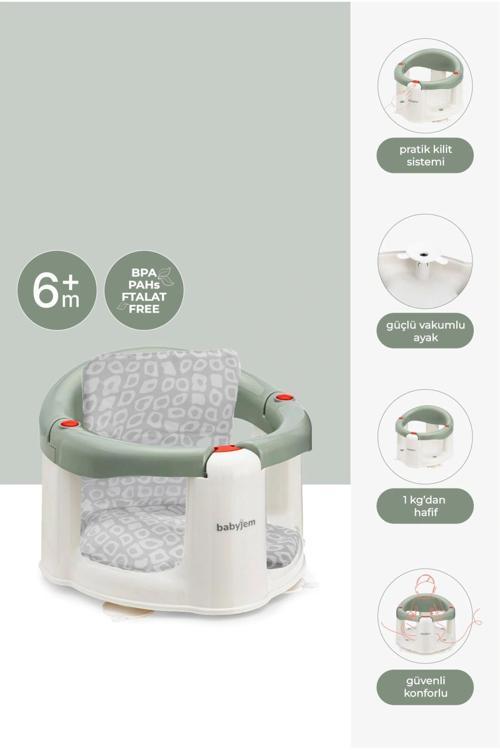 Önden Açılır Mama Sandalye Oturağı Ve Minderi - 2 ' Li Set Soft Yeşil