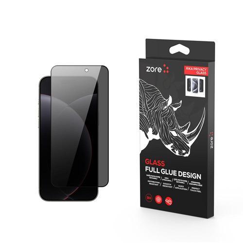 iPhone 17 Pro Rika Premium Hayalet Temperli Cam Ekran Koruyucu