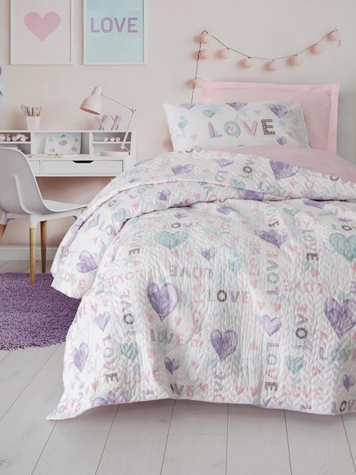 Genç Odası Tek Kişilik Complete Set Lovella Pembe