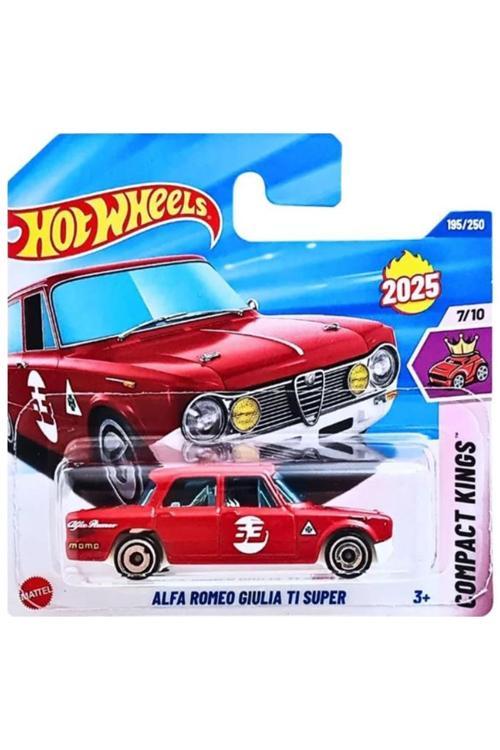 Alfa Romeo Giulia TI Super - Kırmızı (1/64) 2025