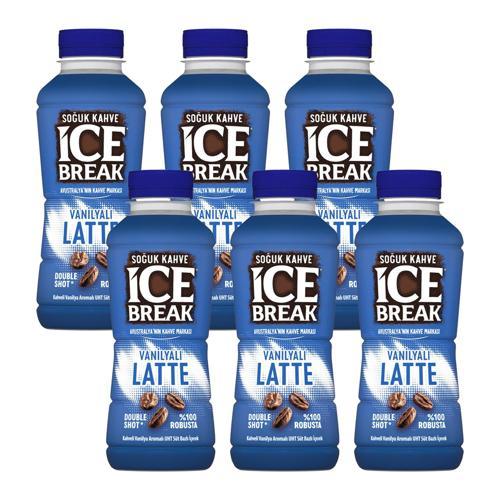 Ice Break Vanilyalı Latte 375 ml 6 lı