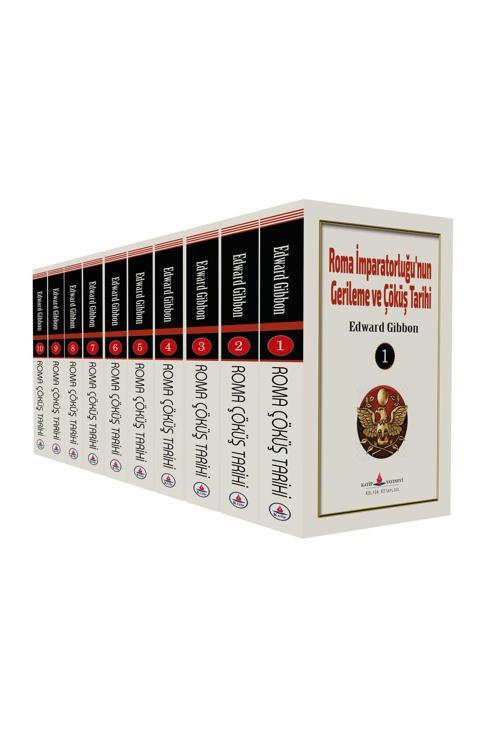 Roma İmparatorluğu'Nun Gerileme Ve Çöküş Tarihi  (10 Cilt - 3900 Sayfa - Tam Metin9