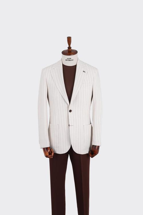 Kırlangıç Yaka Erkek Ceket-KAX5521S