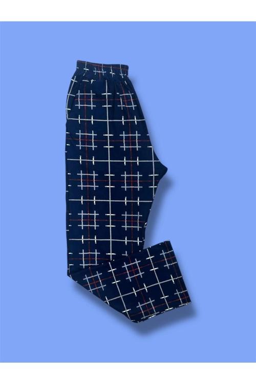 Cepli Ipeksi Dokulu Süet Pijama Alt Unisex