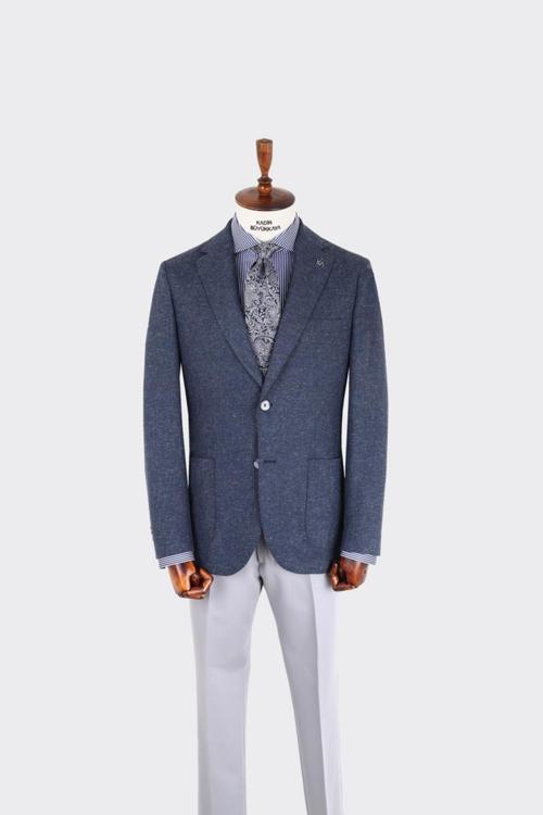 Kırlangıç Yaka Erkek Ceket-KAX5119S