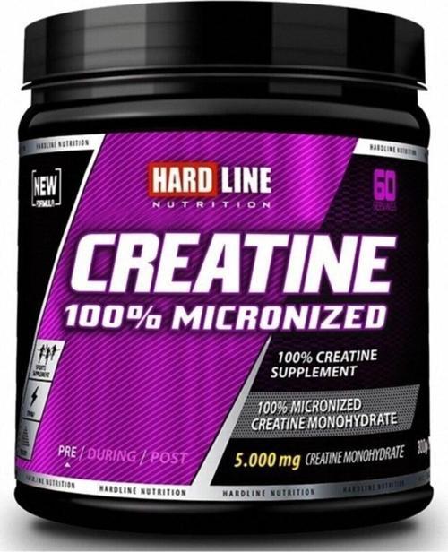 Hardlıne Kreatine % 100 Mikronize 300 Gr 60 Servis