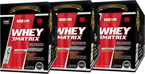 Whey 3 Matrix 30 gr X 78 Adet (2340 gr) Mix Aroma