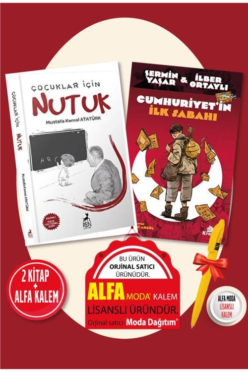 Çocuklar İçin Nutuk İle Cumhuriyet’İn İlk Sabahı Şermin Yaşar İlber Ortaylı 2 Kitap - Kronik Kitap