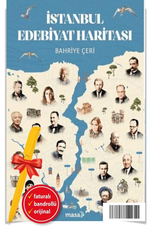 Alfa Kalem + İstanbul Edebiyat Haritası (Bahriye Çeri)-Yeni Masa Kitap