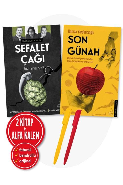 Alfa Kalem + Hamza Yardımcıoğlu 2 Kitap Set -Yeni- - Sefalet Çağı + Son Günah -
