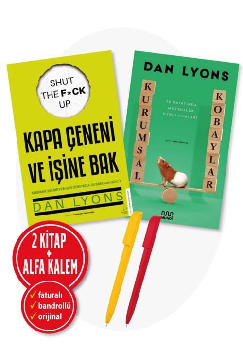 Alfa Kalem + Dan Lyons 2 Kitap Set (Kapa Çeneni Ve İşine Bak - Kurumsal Kobaylar)