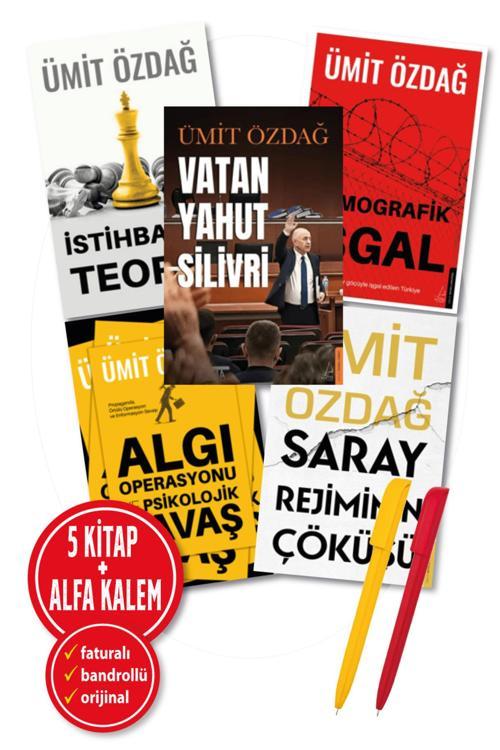 Alfa Kalem + Ümit Özdağ Yeni 5 Kitap (Silivri + Demografik İşgal + Algı Operasyonu + Saray Rejiminin)