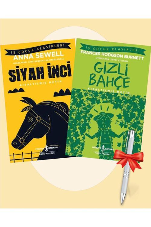 Siyah Inci (Anna Sewell) - Gizli Bahçe (Frances Hodgson Burnett) 2'Li Set + Titanic Kalem Hediyeli
