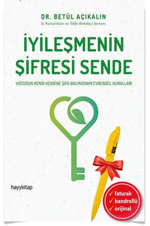 Alfa Moda Kalem + İyileşmenin Şifresi Sende / Betül Açıkalın - Hayykitap - Moda