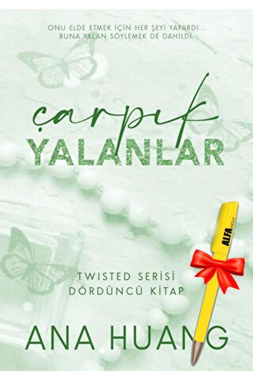 Çarpık Yalanlar – Twisted Serisi 4. Kitap Yeni / Ana Huang + Alfa Moda Kalem - Martı