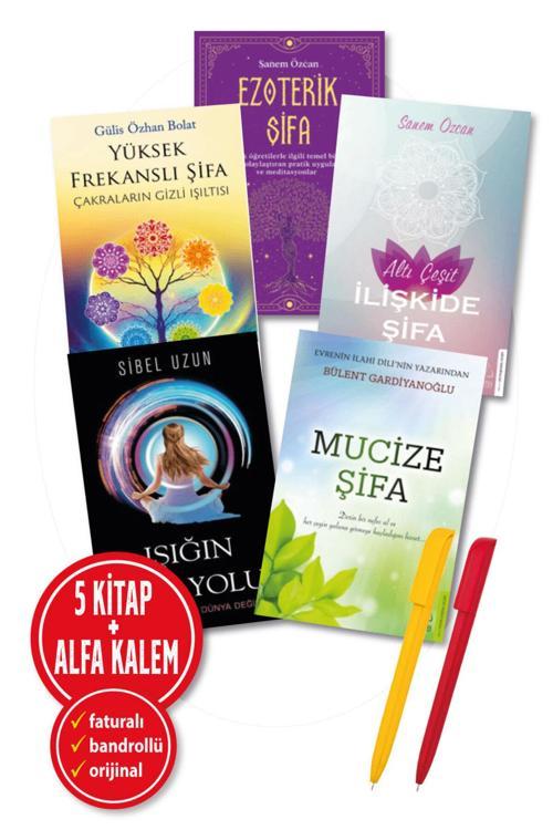 Şifa-Serisi 5 Kitap Ezoterik + Mucize + Frekans + Işık + İlişki-(Sibel Uzun + Bülent Gardiyanoğlu + Sanem Özcan)