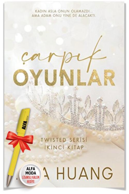Çarpık Oyunlar Twisted Serisi - İkinci Kitap (Ana Huang) + Moda Lisanslı Kalem - Martı