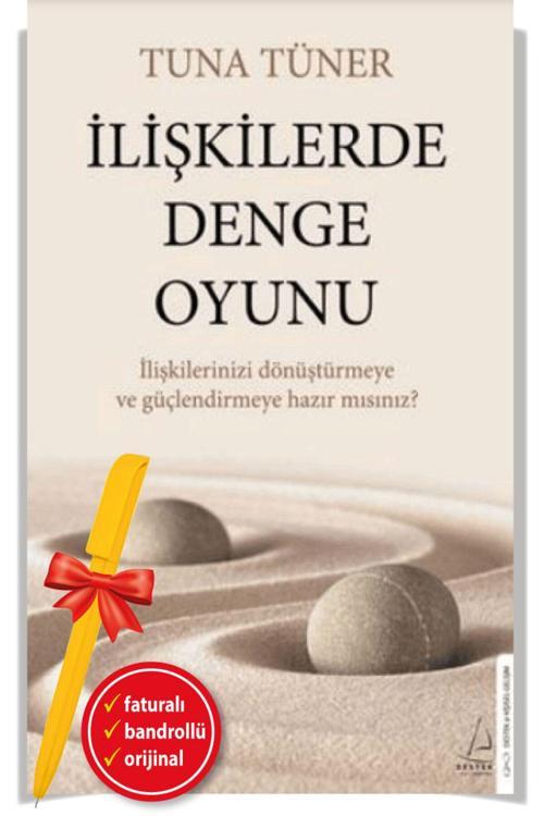 Alfa Kalem + İlişkilerde Denge Oyunu (Tuna Tüner) Yeni Kişisel Gelişim/Destek Kitap